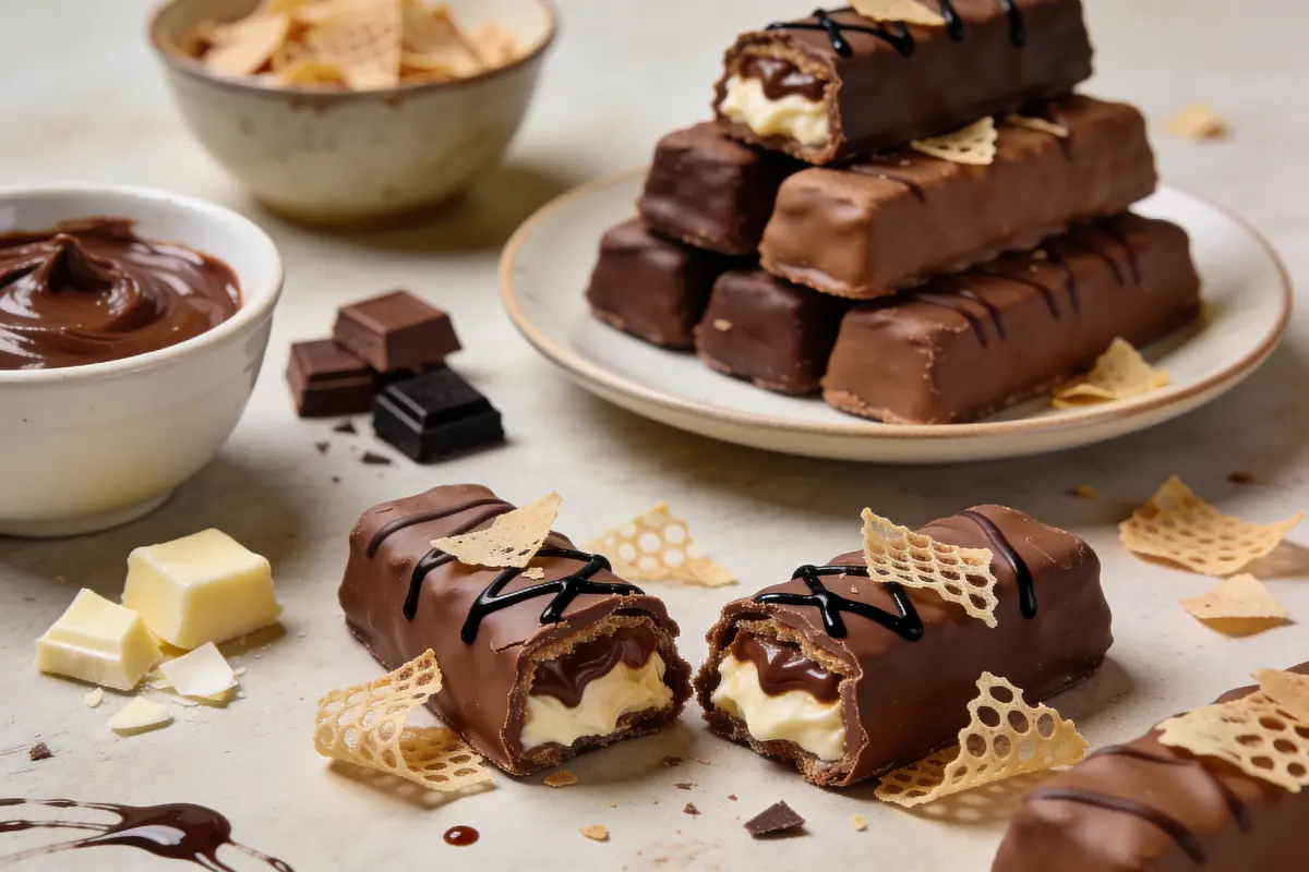 Kinder Bueno Maison : La recette facile pour des barres délicieuses !