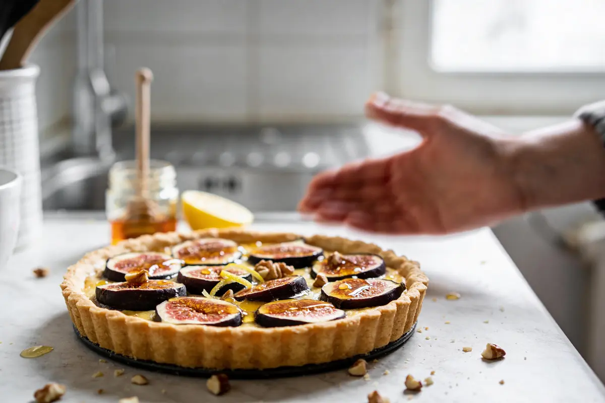 Tarte aux figues sur pâte sablée : Recette facile et délicieuse !