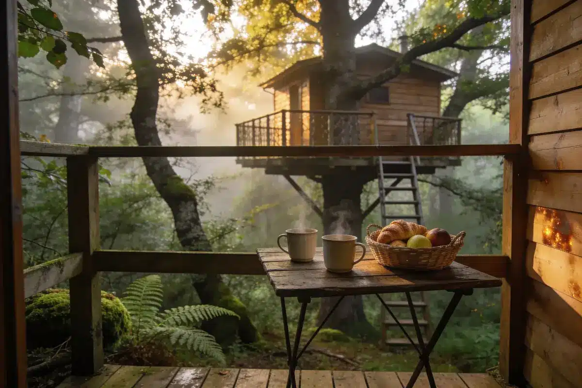 Découvrez les plus belles cabane dans les arbres France !